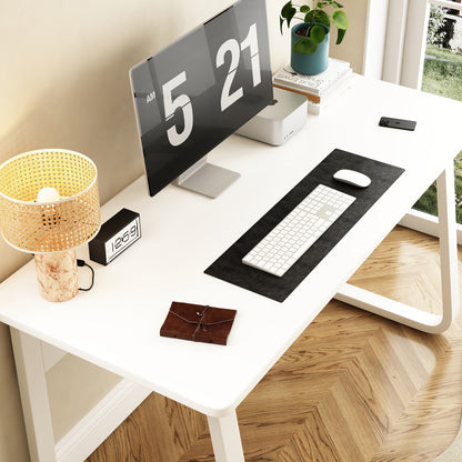 Computer Desk with Storage Drawers White