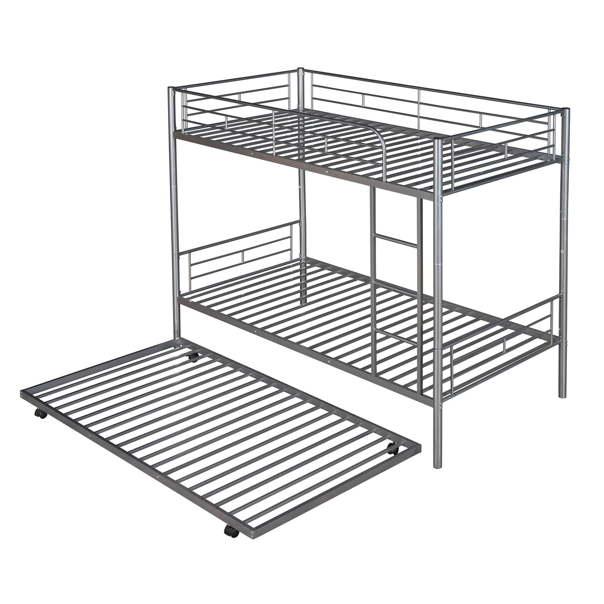 Twin Over Twin Bunk Bed White