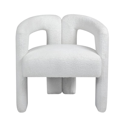 Teddy Fabric Dining Chair – Beige