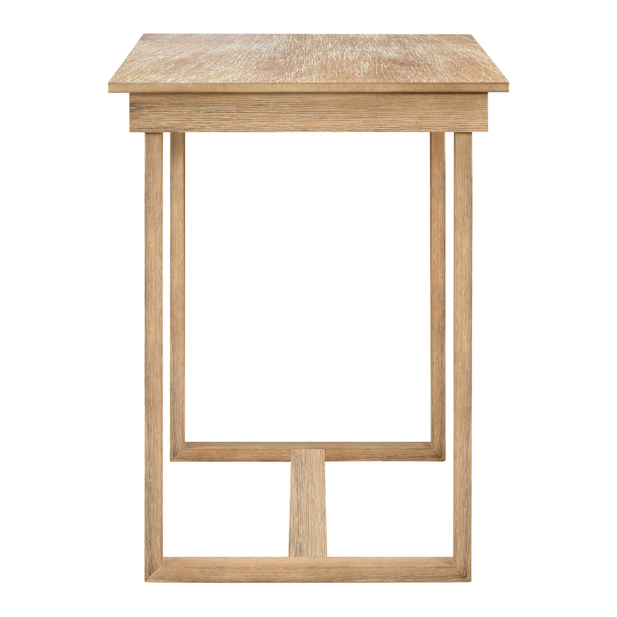 Farmhouse Counter Dining Set (5 pcs) – Brown & Beige