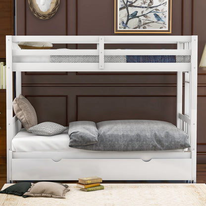 Pull-Out Bunk Bed White