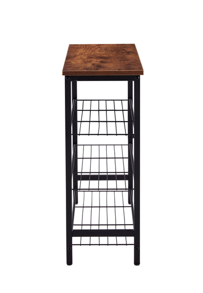 4-Tier Shoe Rack with MDF Top Board