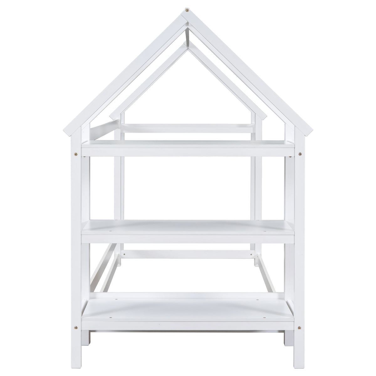 Twin House Bed White
