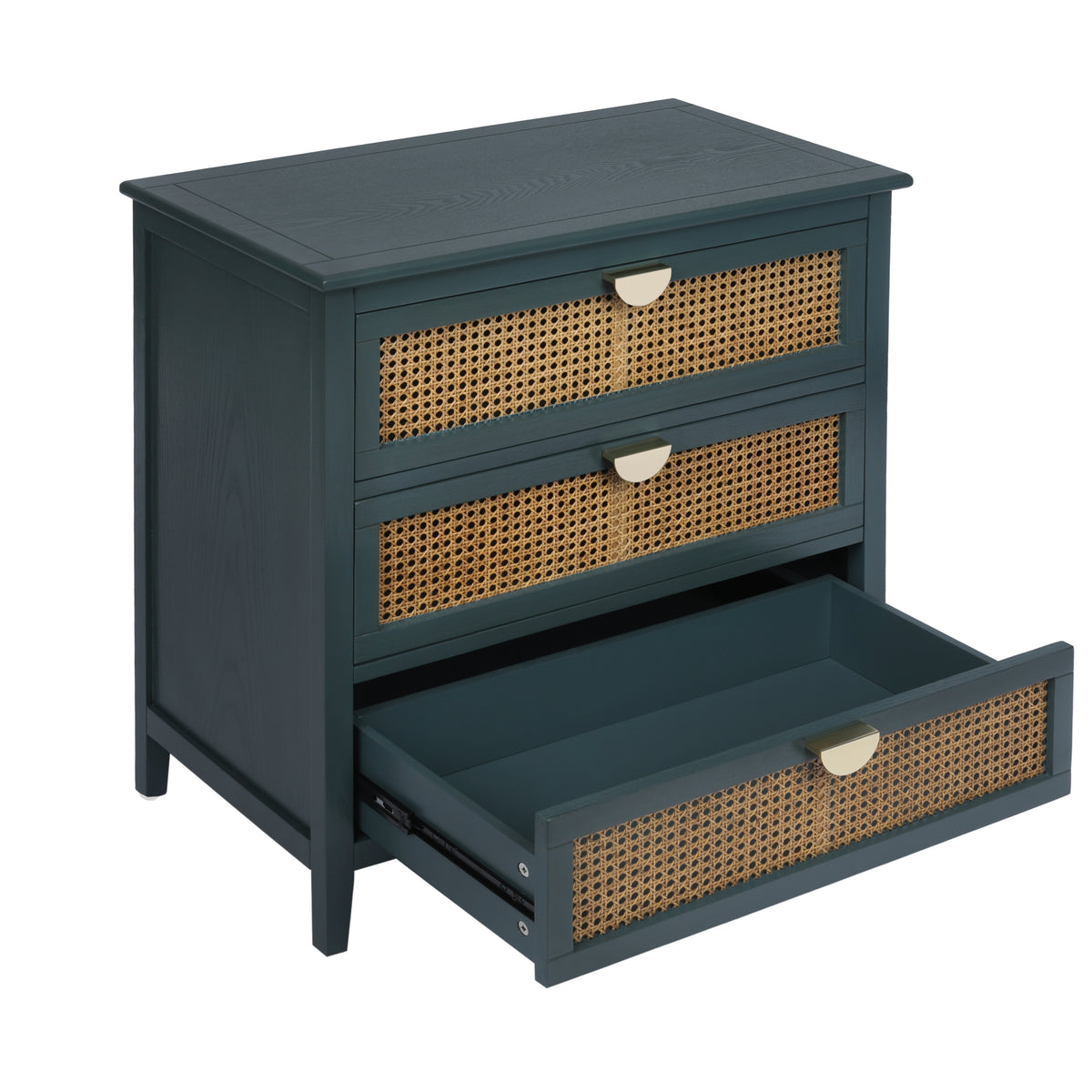 Rattan Storage Cabinet 3-Drawer