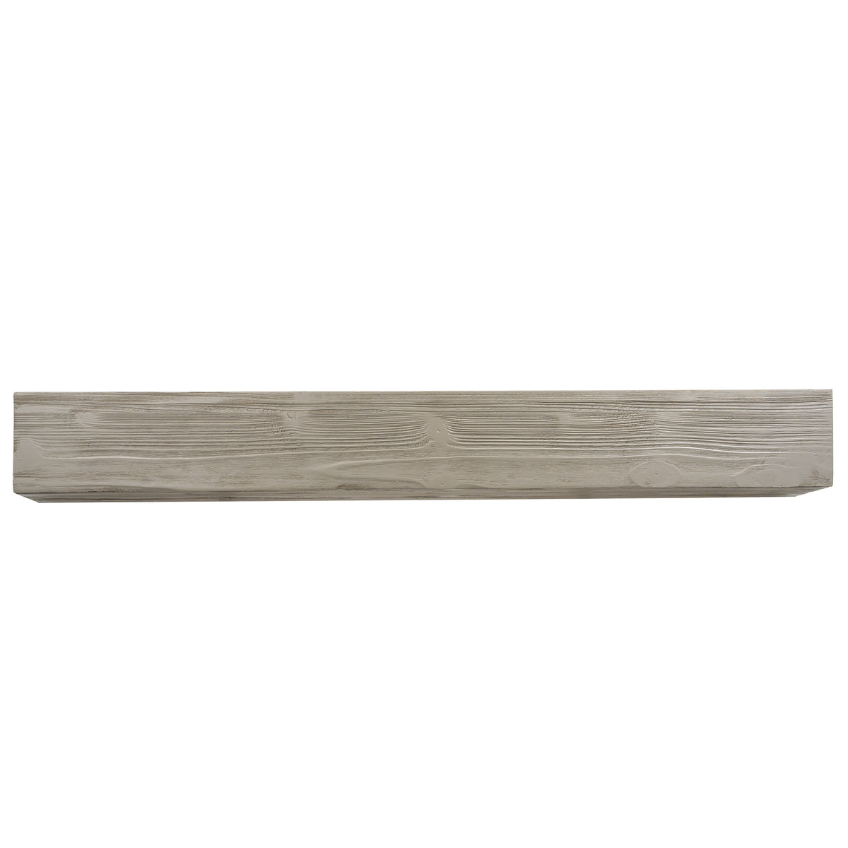 72-Inch Rustic Wood Floating Mantel Shelf Espresso