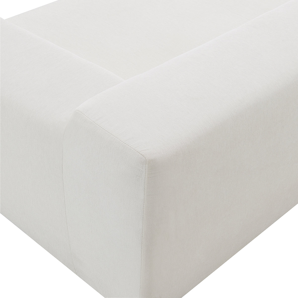 Modular Sectional Sofa – White Linen