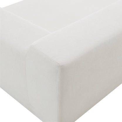 Modular Sectional Sofa – White Linen