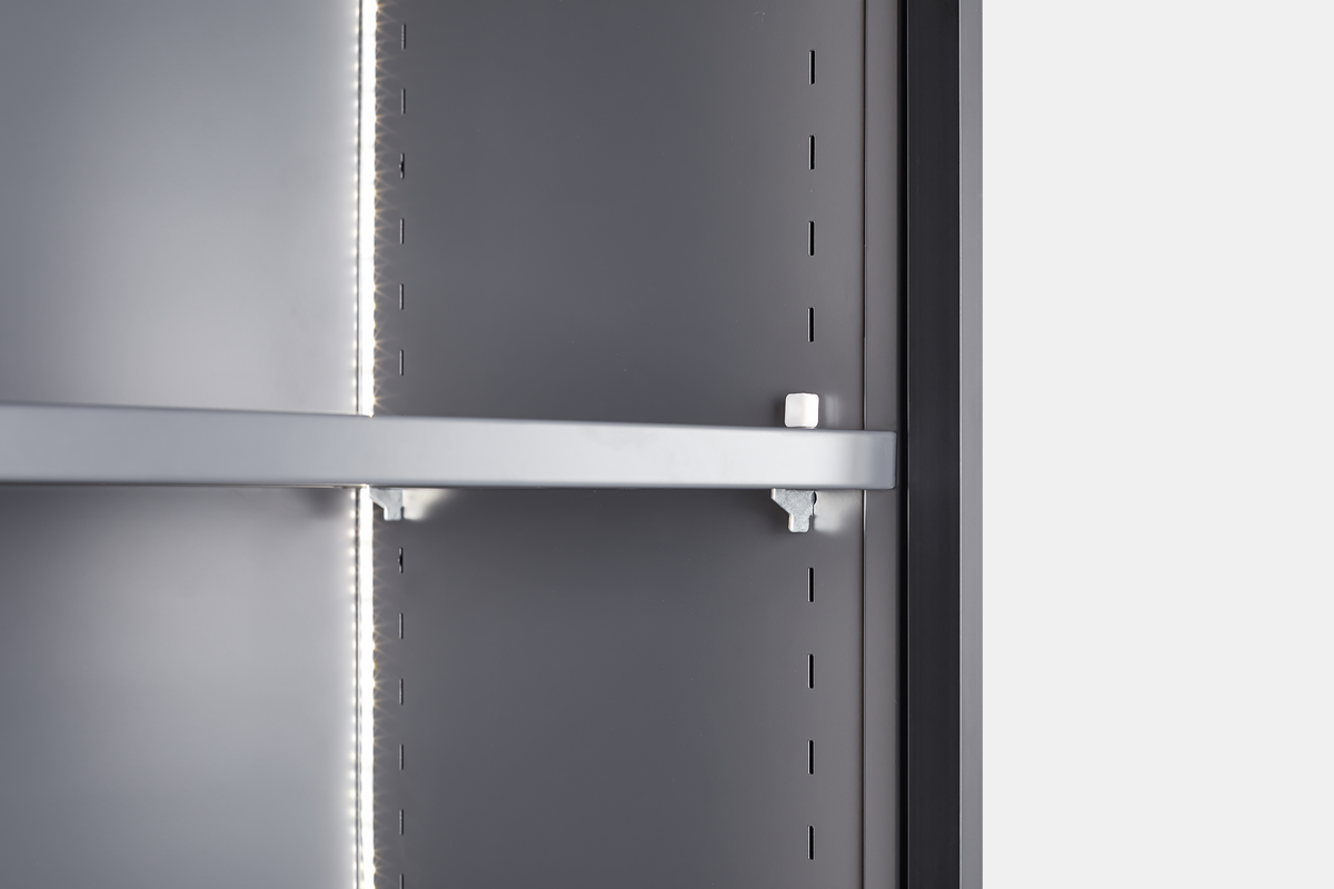 Modern Display Storage Cabinet with Shelves