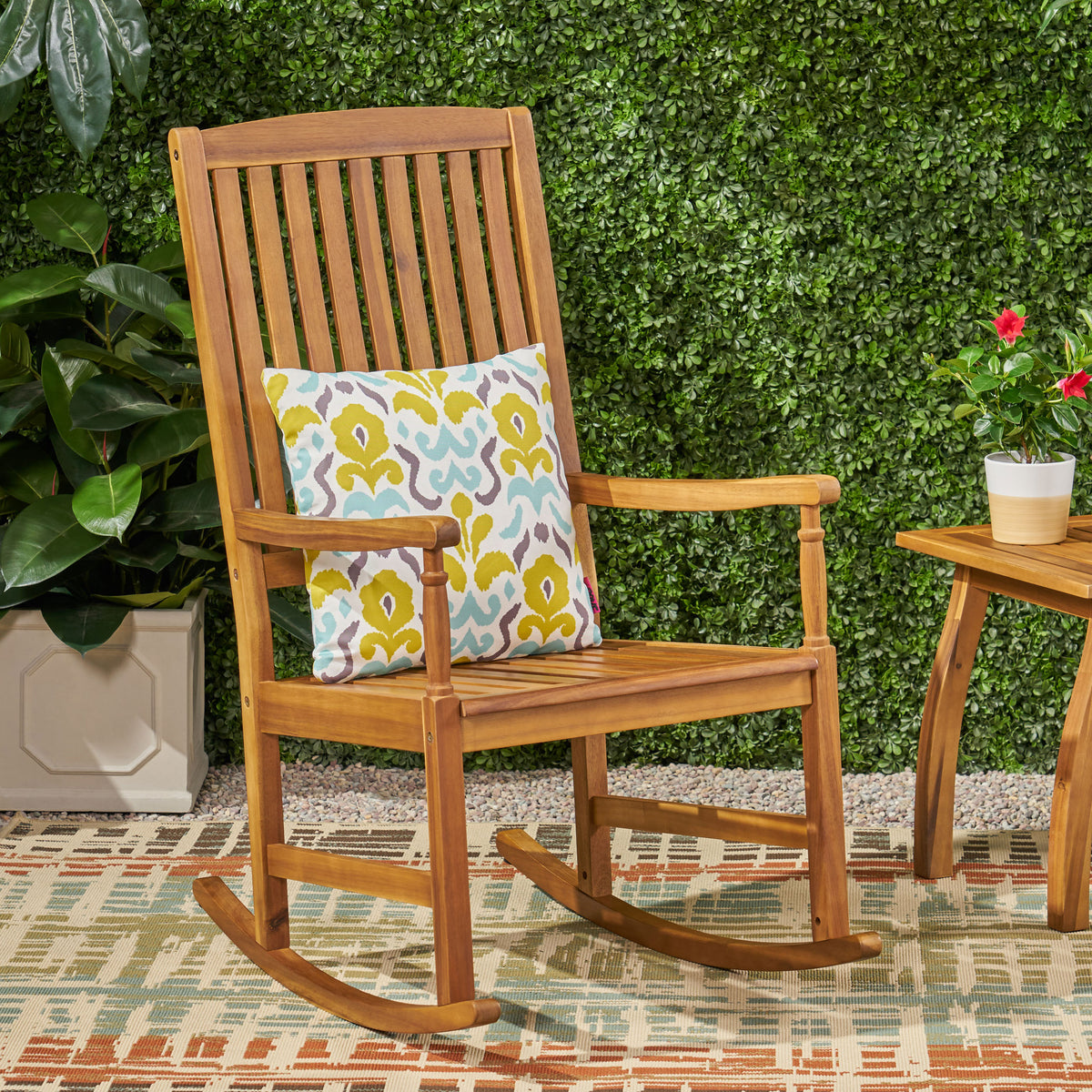 Arcadia Teak Rocking Chair