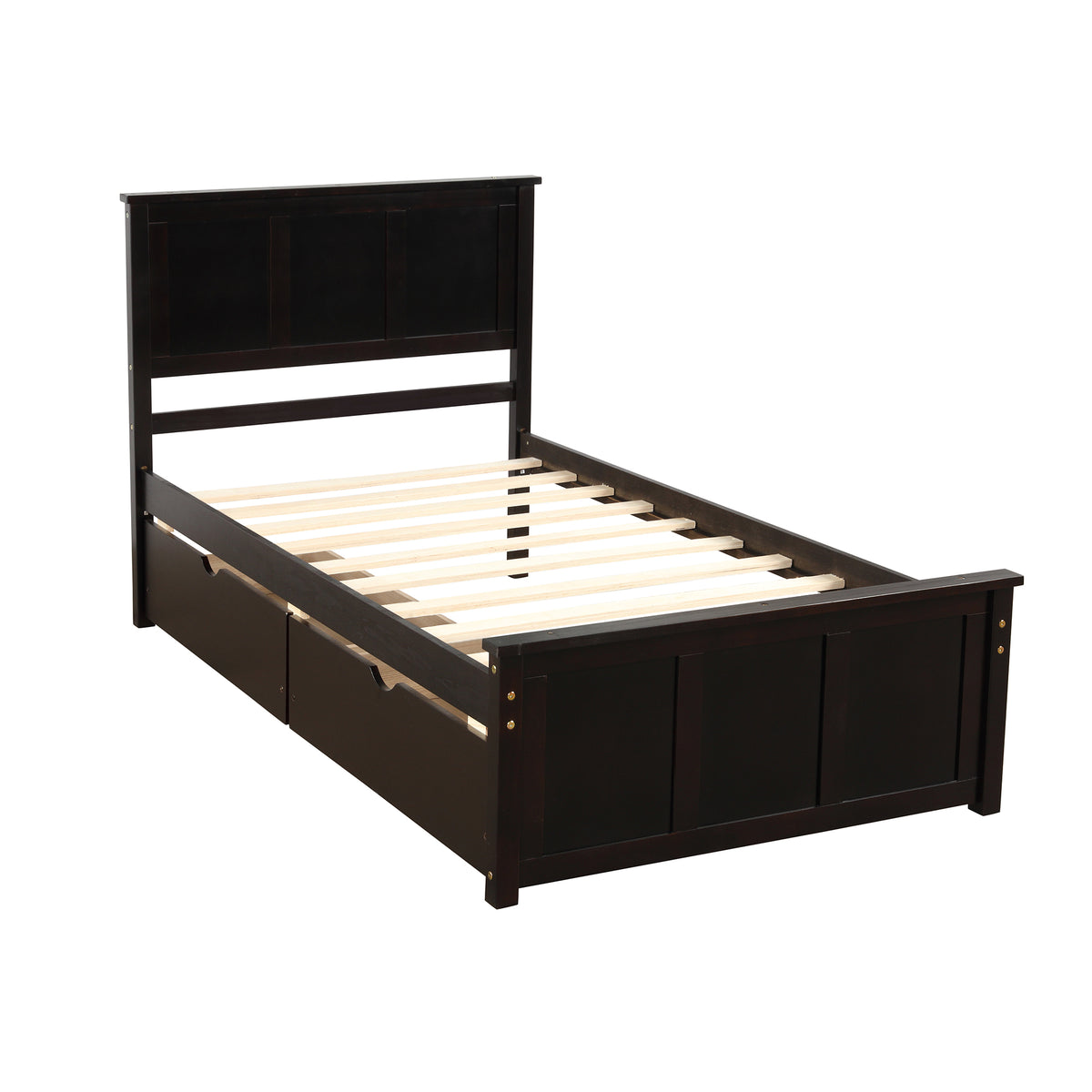Twin Storage Bed Espresso