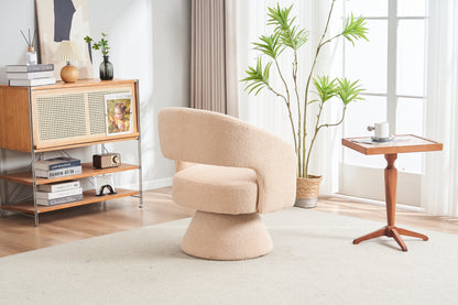 Swivel Accent Chair Nude