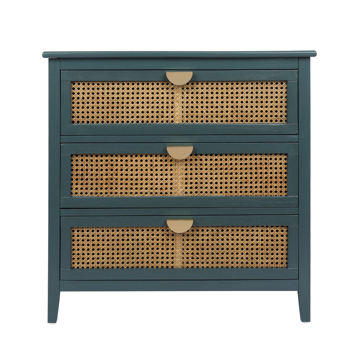 Rattan Storage Cabinet 3-Drawer