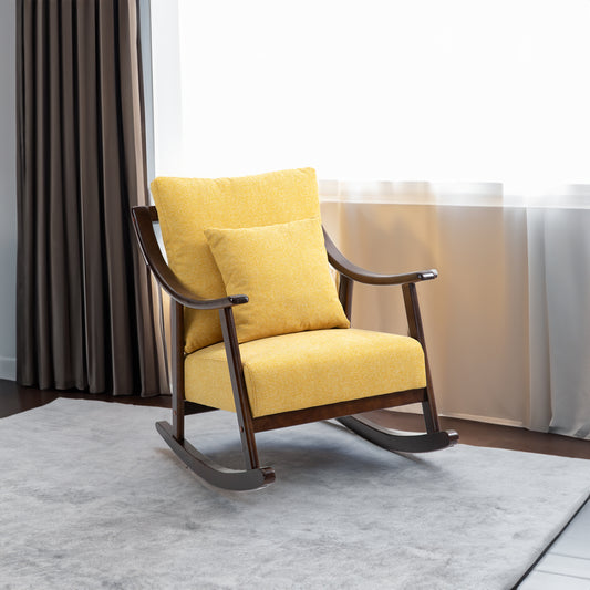 Woven Mid-Century Armchair Beige