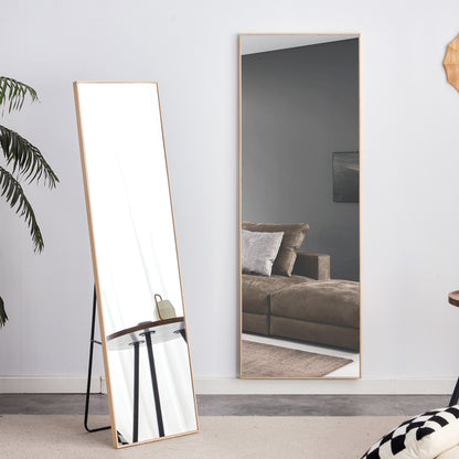 Solid Oak Vanity Mirror Set (3 pcs)