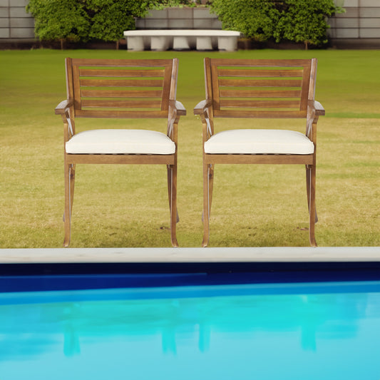 Hermosa 5-Piece Wood Dining Set Teak