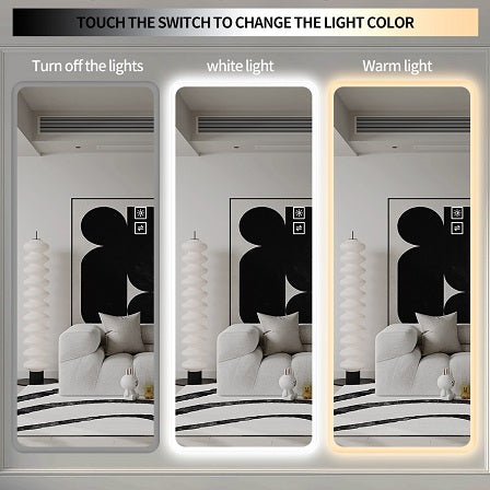 Full-Length LED Vanity Mirror – Wall Mounted