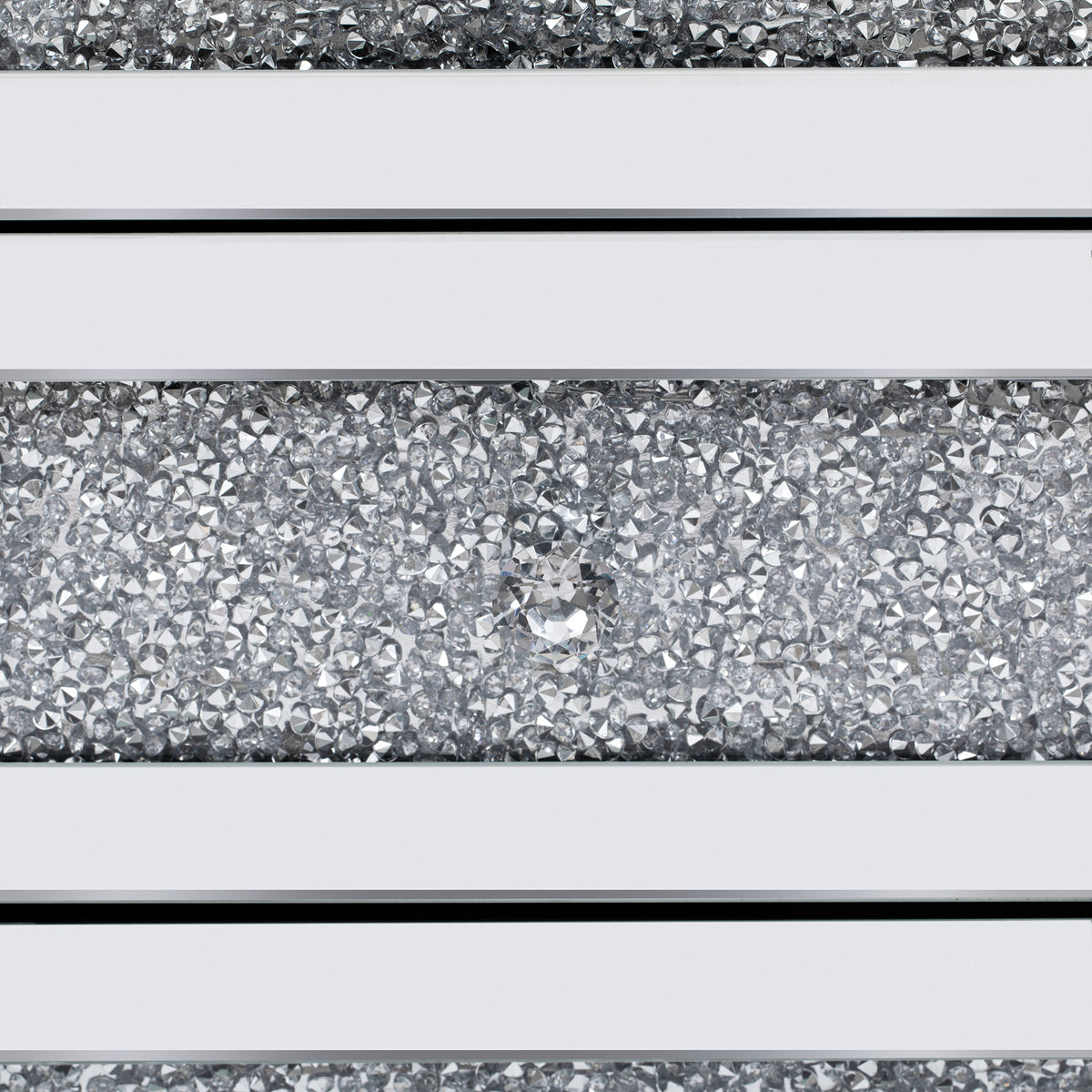 Silver Mirror Coffee Table