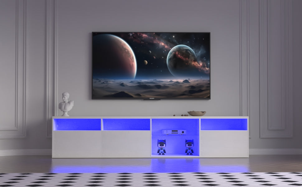 Modern LED TV Console – 82”