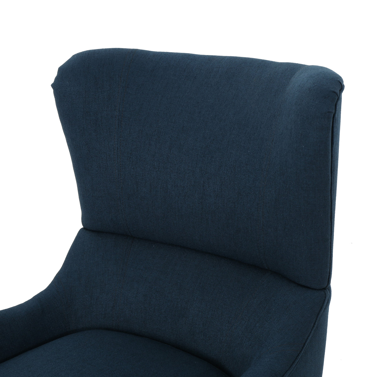 Hi-Back Quentin Sofa Chair Beige Linen