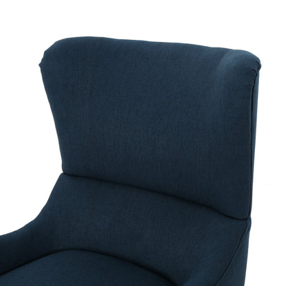 Hi-Back Quentin Sofa Chair Beige Linen