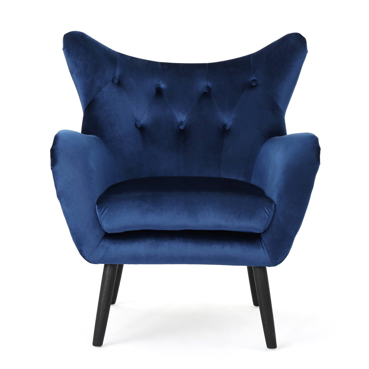 Modern Linen Armchair – Neutral Fabric