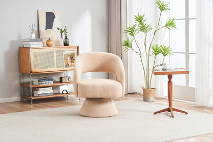 Swivel Accent Chair Nude