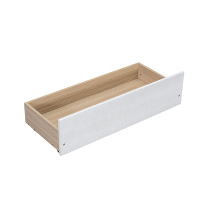 Twin over Full Bunk Bed White