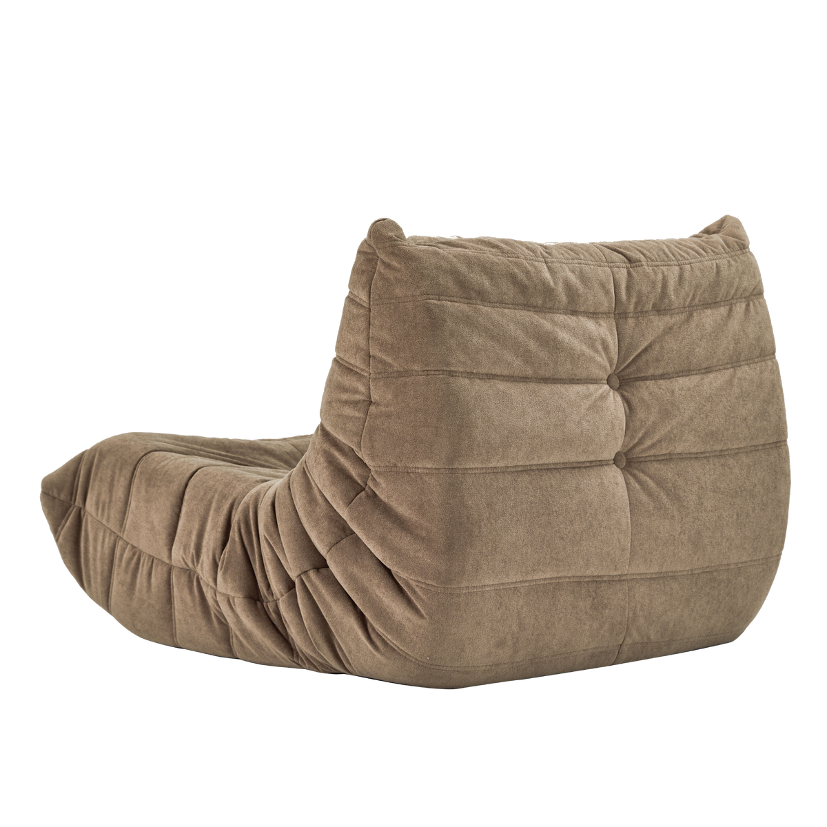 Floor Bean Bag Chair Gray