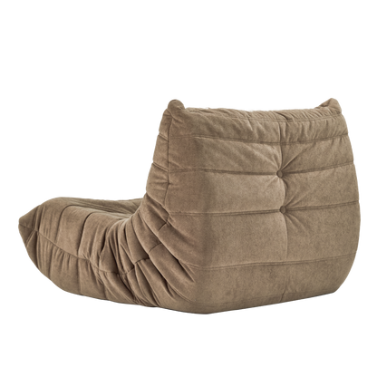 Floor Bean Bag Chair Gray