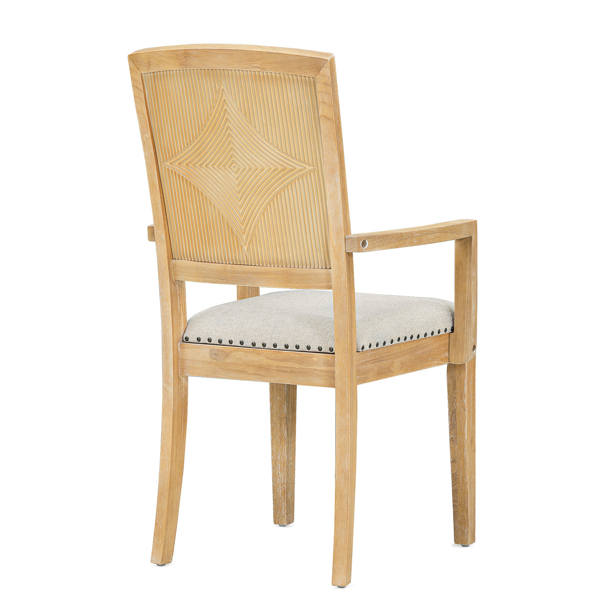 84” Expandable Dining Set – Natural Finish