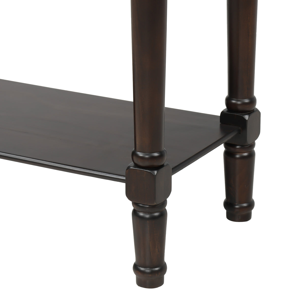 Console Table with Drawers Espresso