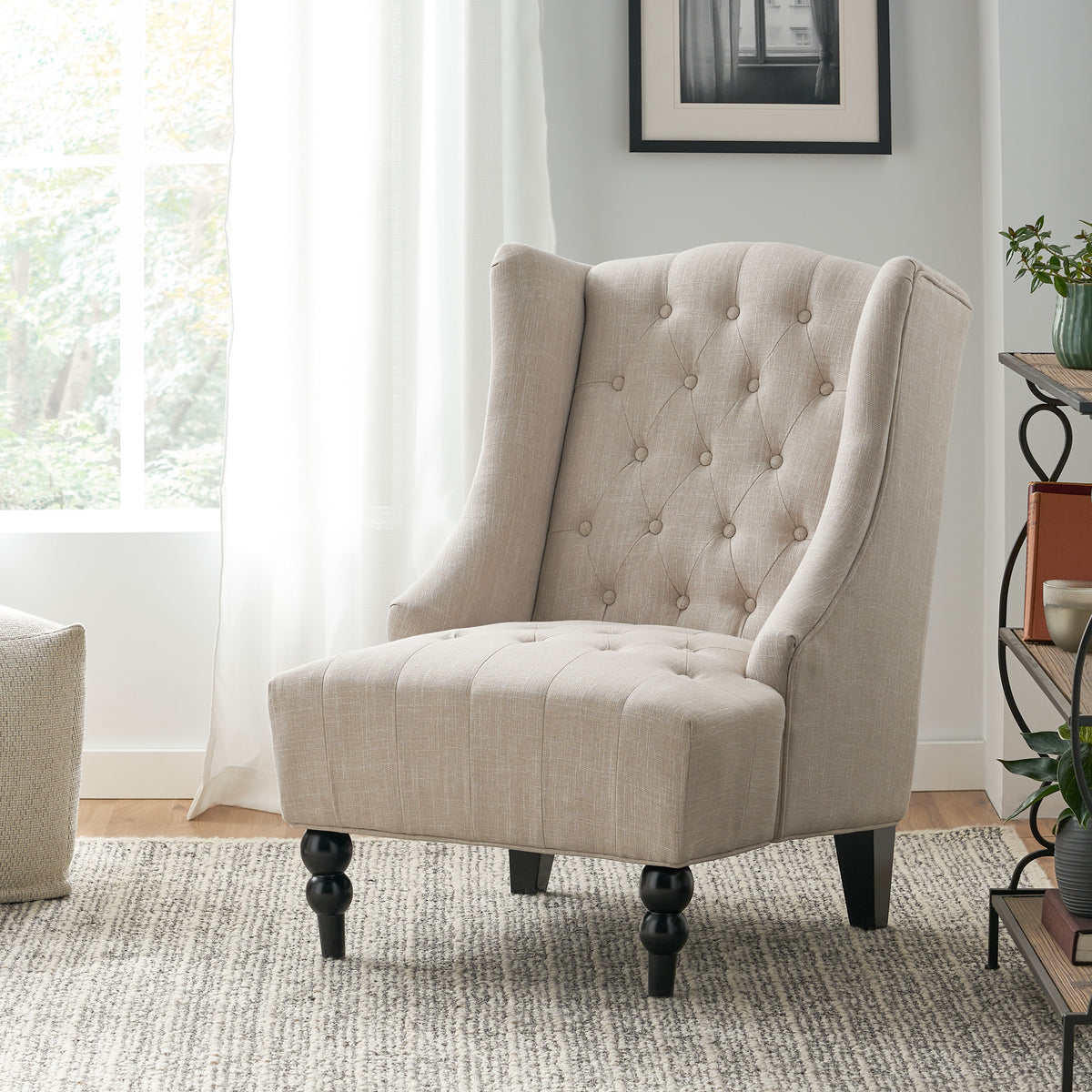 High Back Club Chair