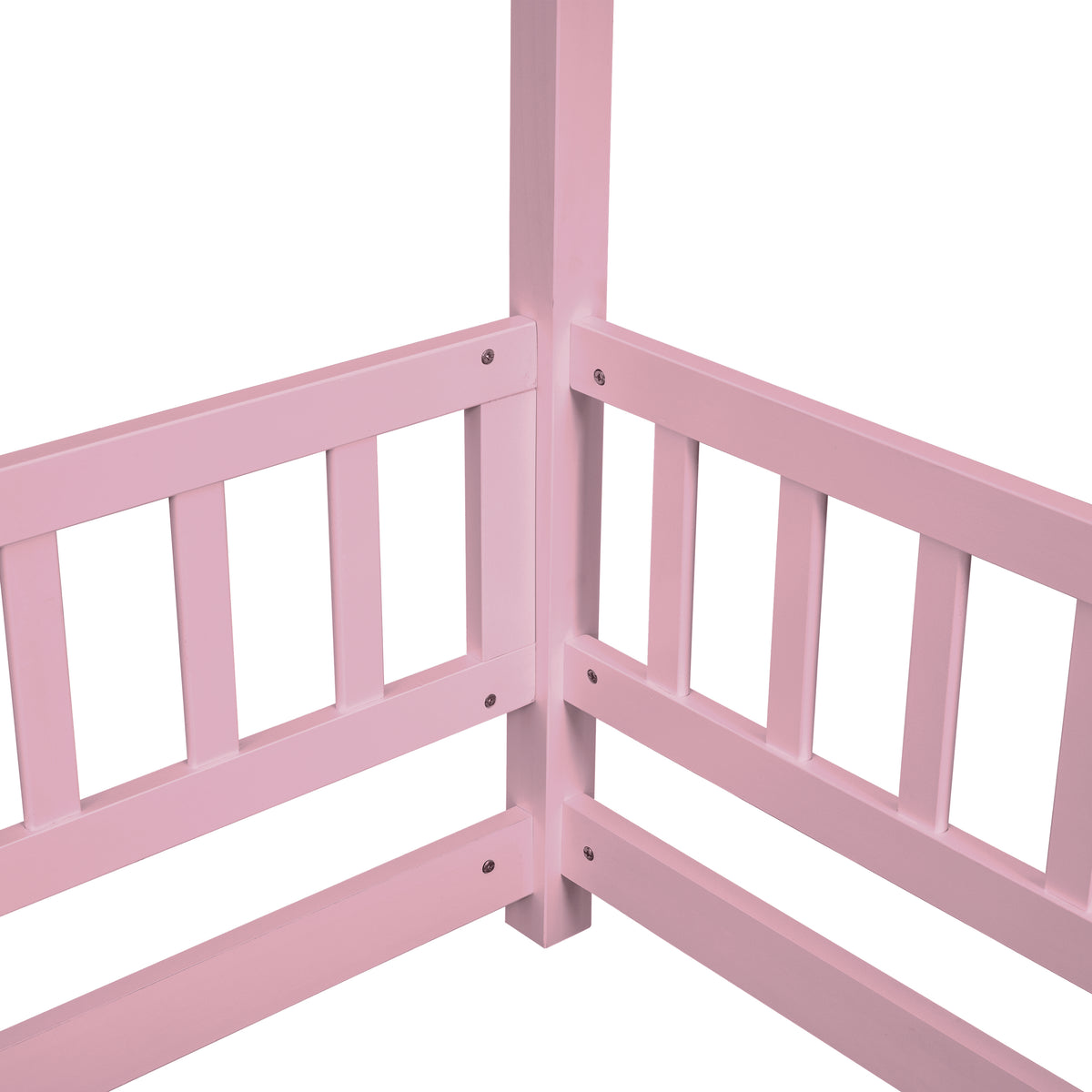 Full Floor Bed Pink