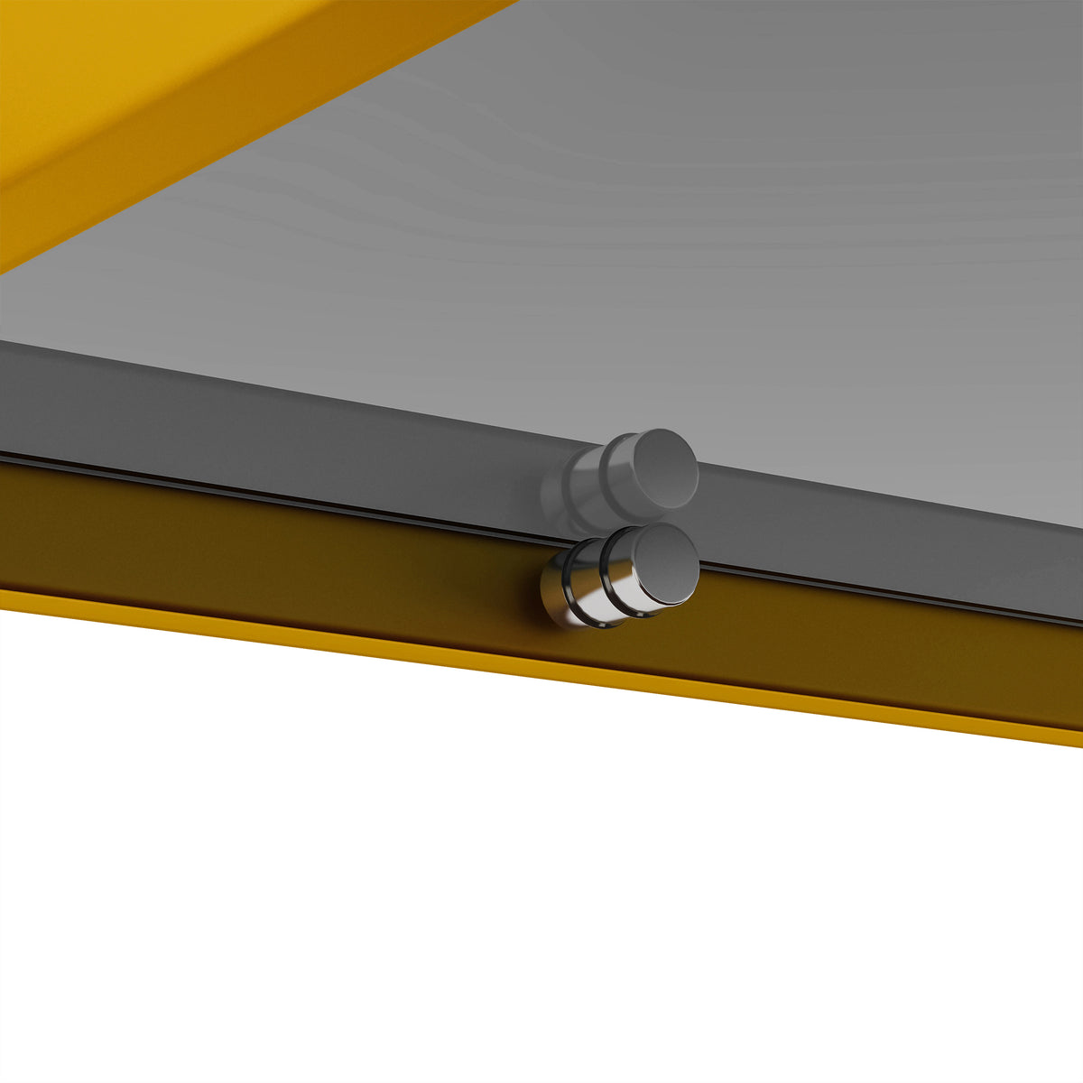 Rectangle Coffee Table Tempered Glass and Gold Legs