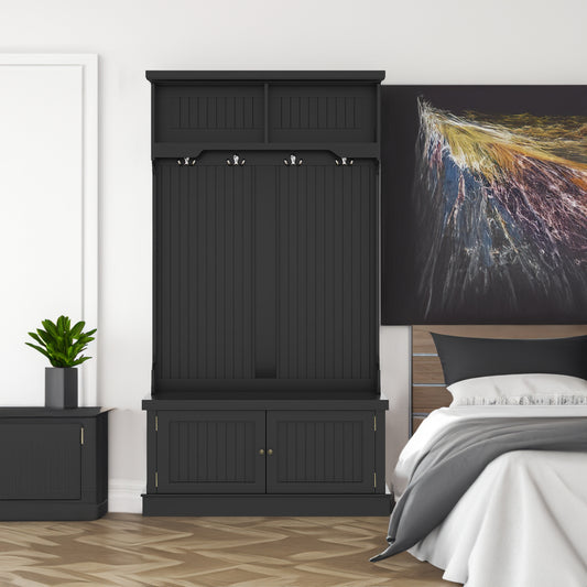 Hall Tree with Storage Bench