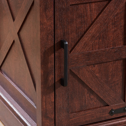 Farmhouse Nightstand – Oak Finish