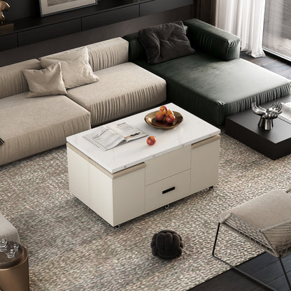 Modern Lift-Top Coffee Table – Expandable Design
