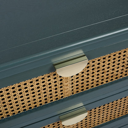 Rattan Storage Cabinet 3-Drawer