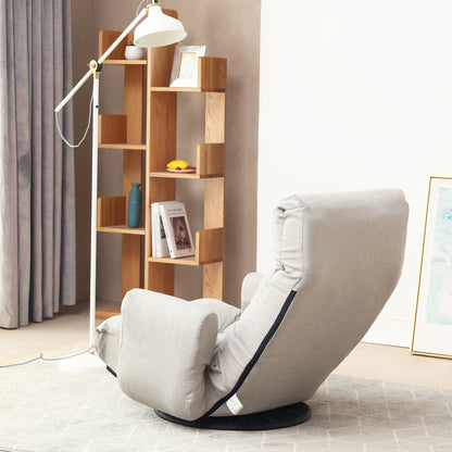 Adjustable Lounge Sofa Chair Gray