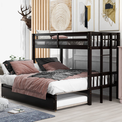 Pull-Out Bunk Bed Espresso