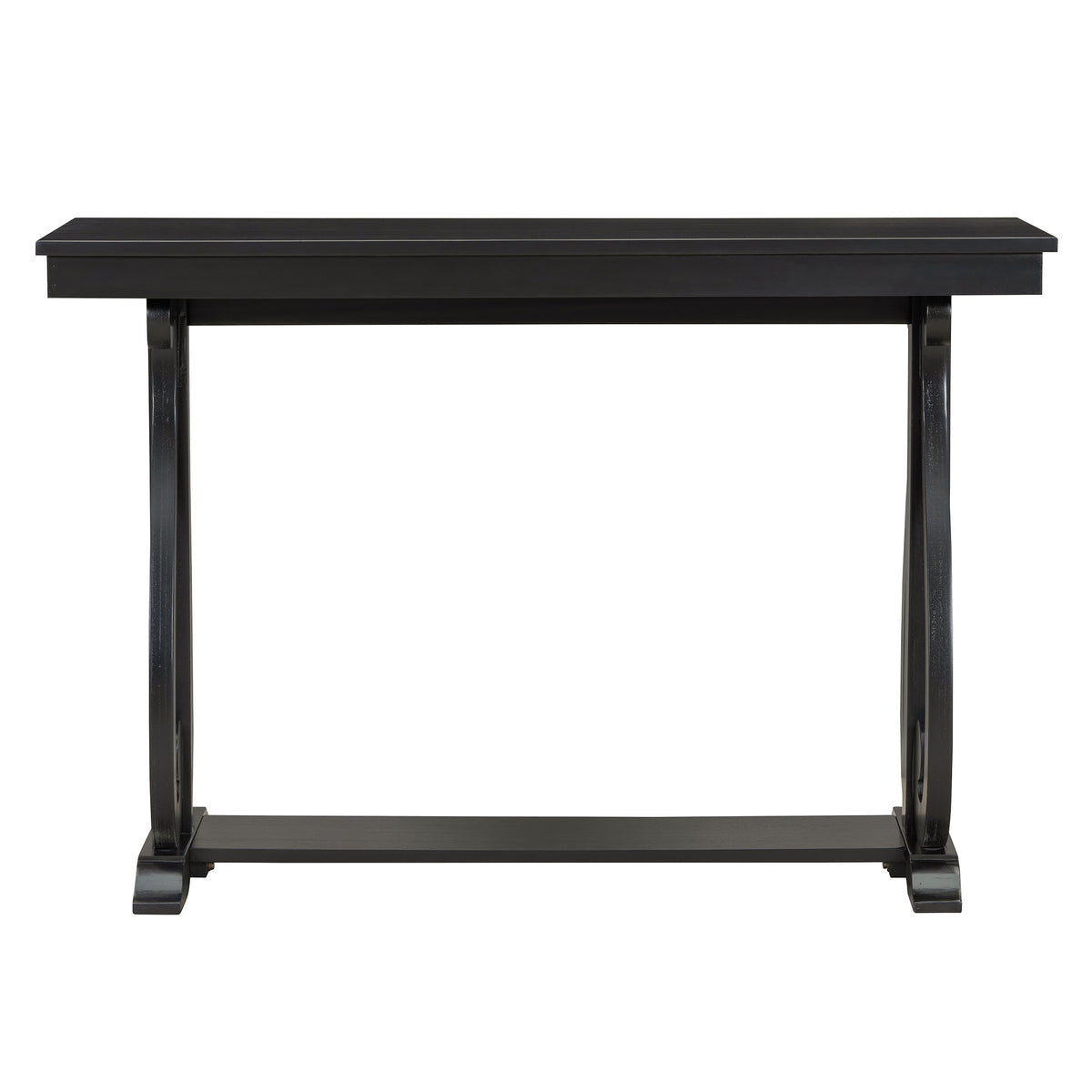Rustic Console Table Black