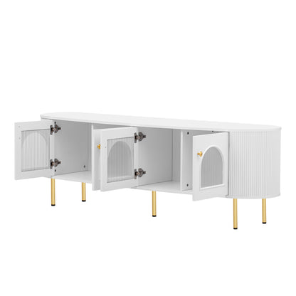 Modern TV Stand White
