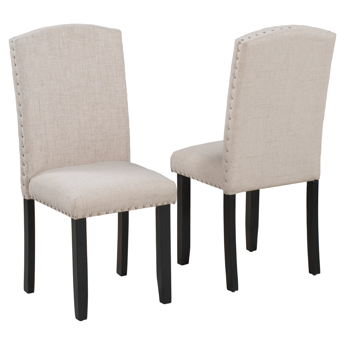 6-Piece Modern Dining Set – White Finish