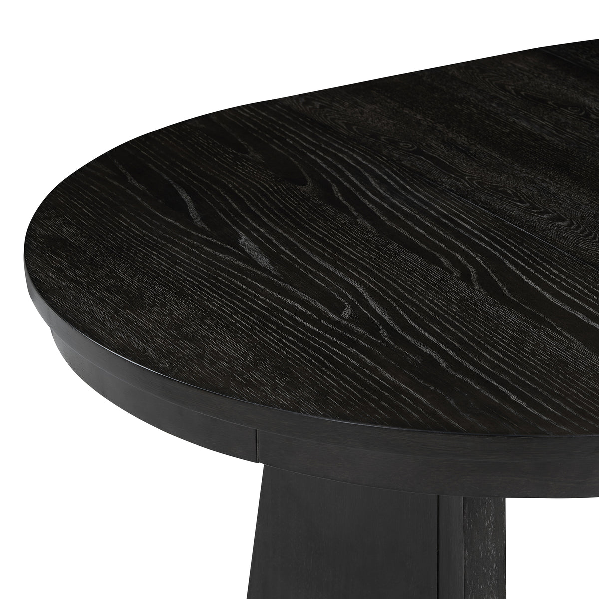 Retro Dining Set (5 pcs) – Espresso Finish