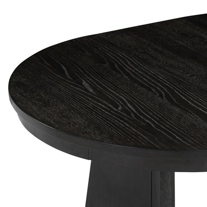 Retro Dining Set (5 pcs) – Espresso Finish