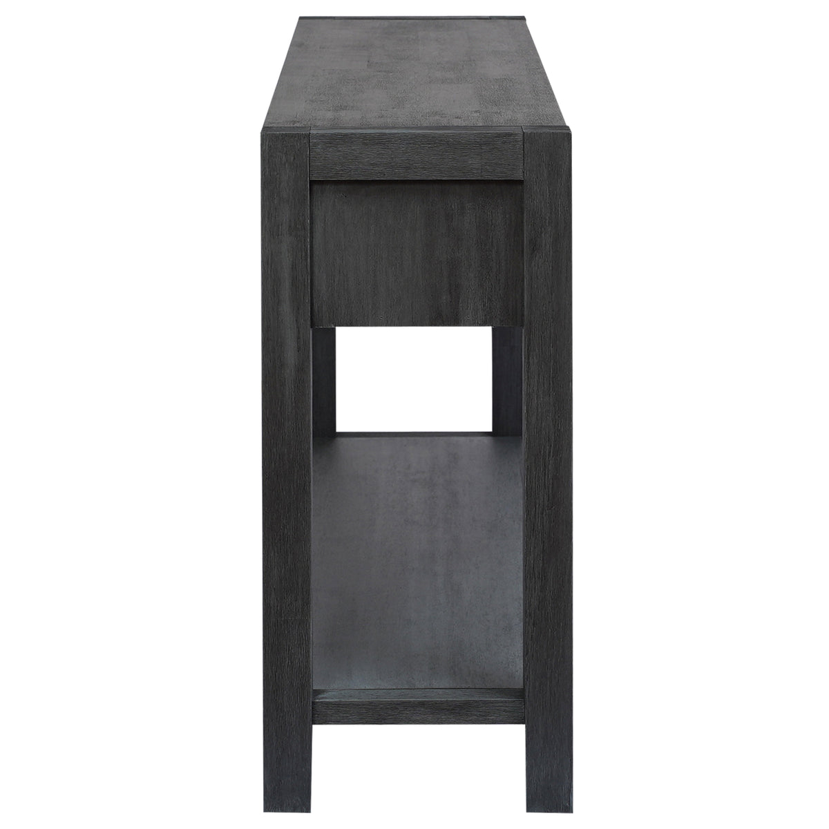 U-Style Hallway Console Table – 2 Drawers