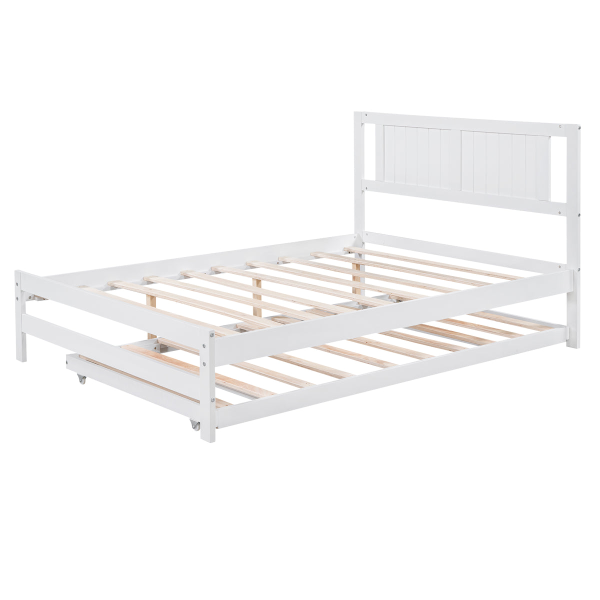 Adjustable Platform Bed Frame White