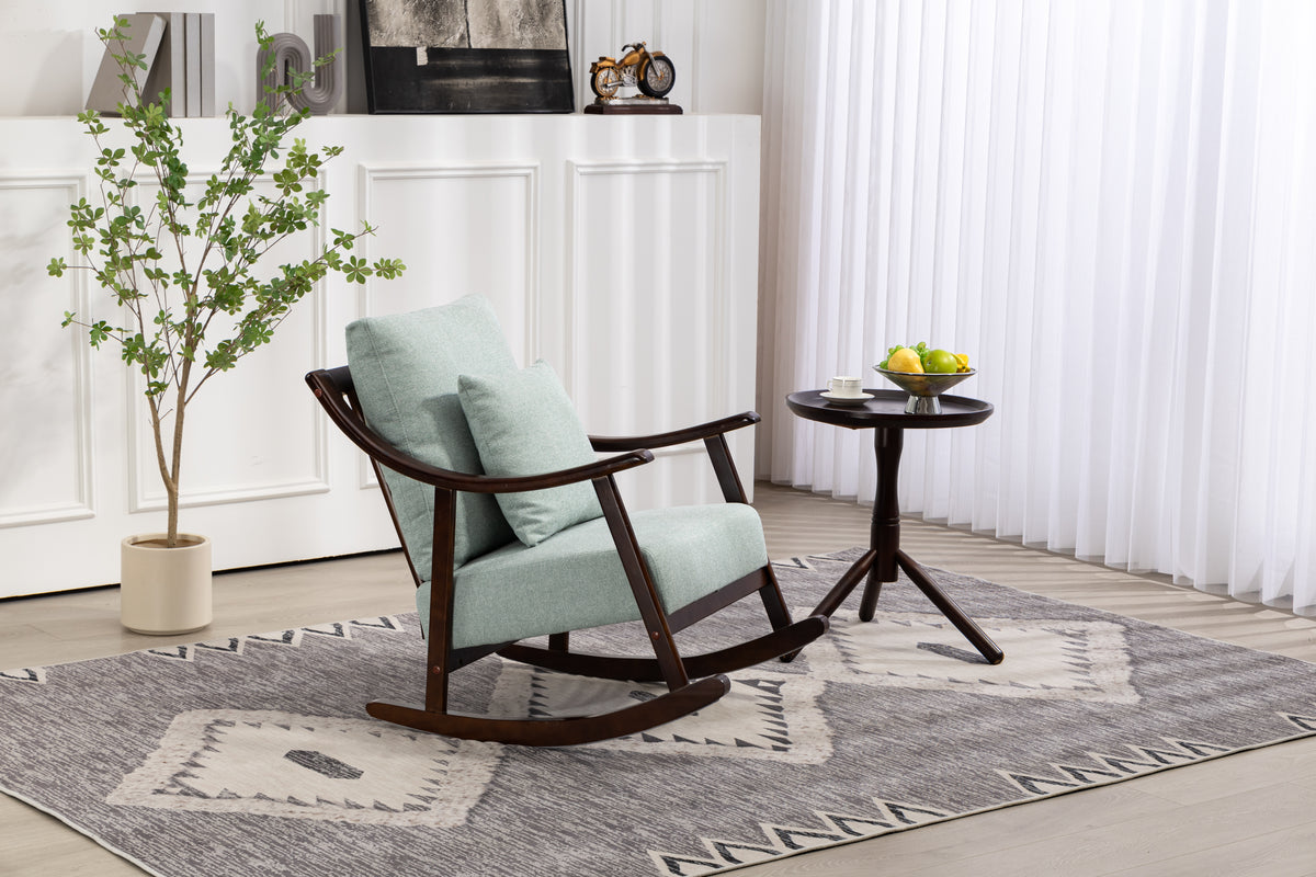 Woven Mid-Century Armchair Natural