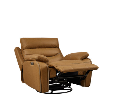 Dual-Motor Power Recliner – Coffee Brown