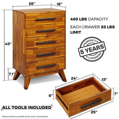 Acacia Linea Dresser